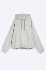 Light Dusty Grey Melange - Standar Hoodie - 4