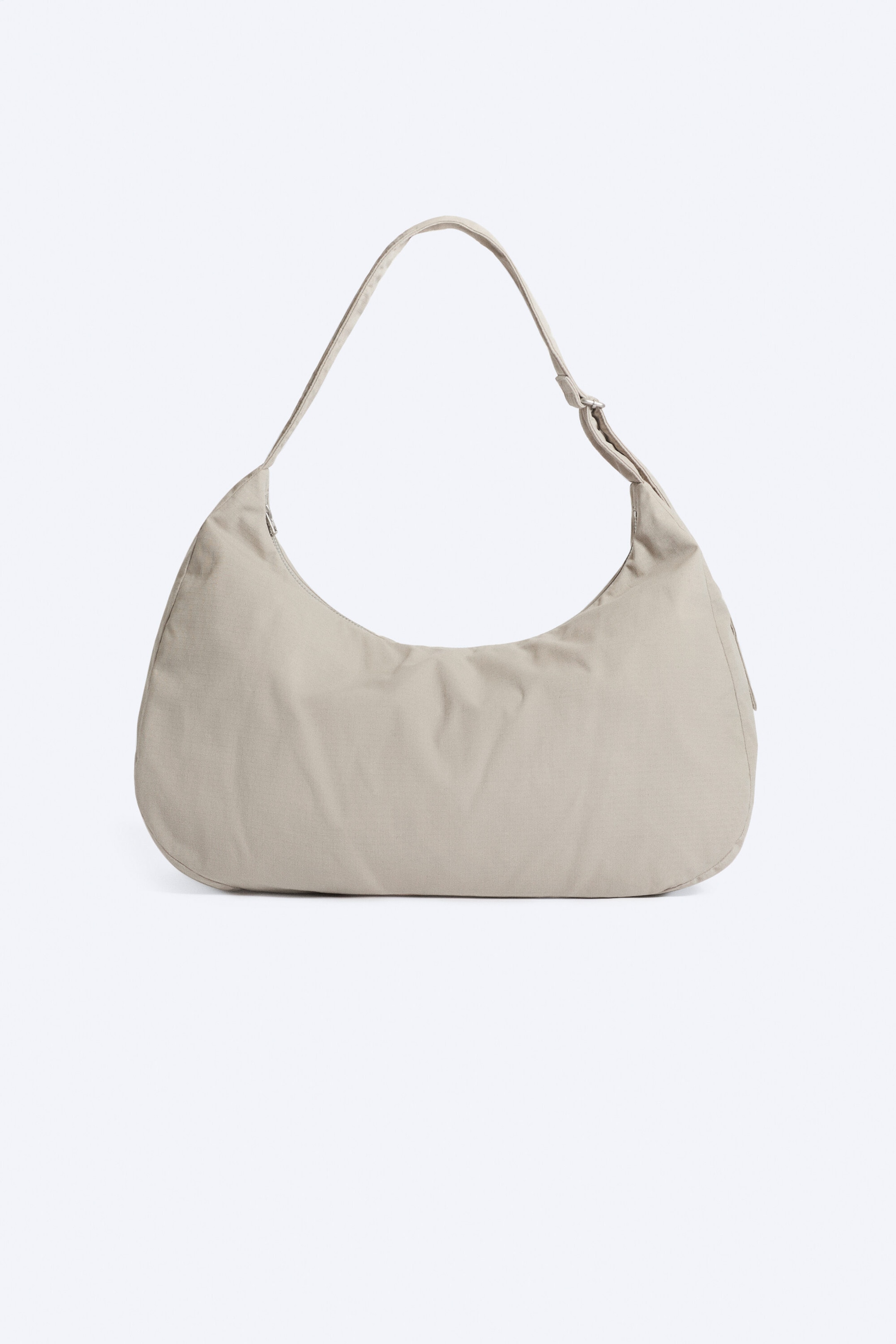 Lys støvet mole - Halvmåneformet crossbodyveske - 2