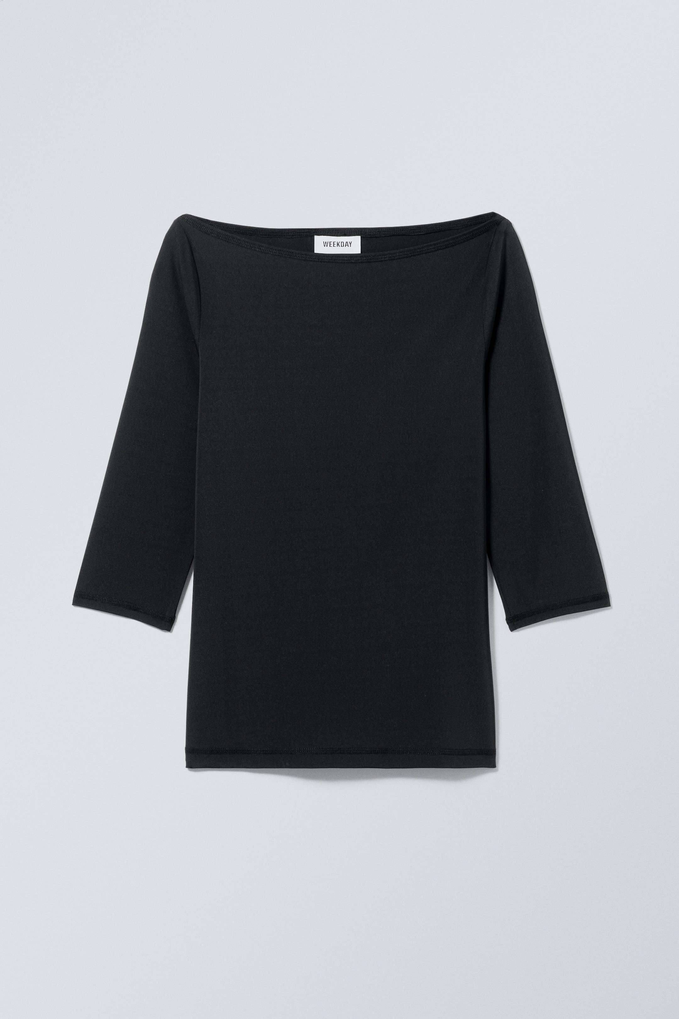 Black - Ciel Three Quarter Sleeve - 0