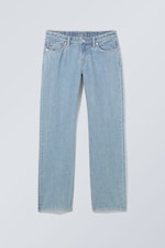 Novel Blue - Light Blue - Arrow Low Rise Regular Straight Jeans - 0