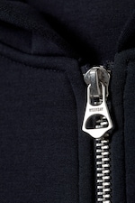 Dunkelblau - Scuba-Kapuzenpullover mit Reißverschluss Simon - 5