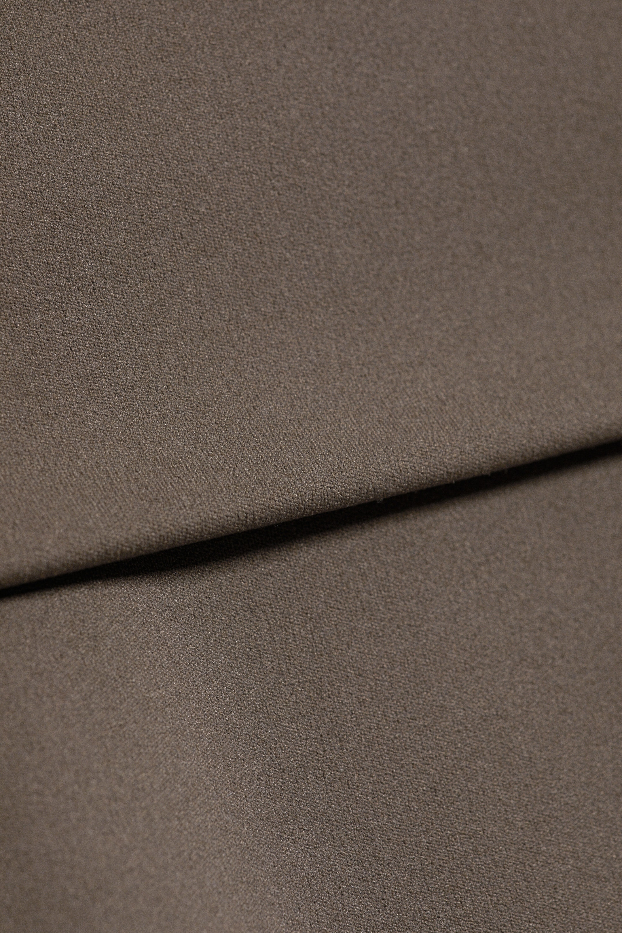 Donkertaupe - Yogalegging met omgeslagen taille en wijd uitlopende pijpen - 5