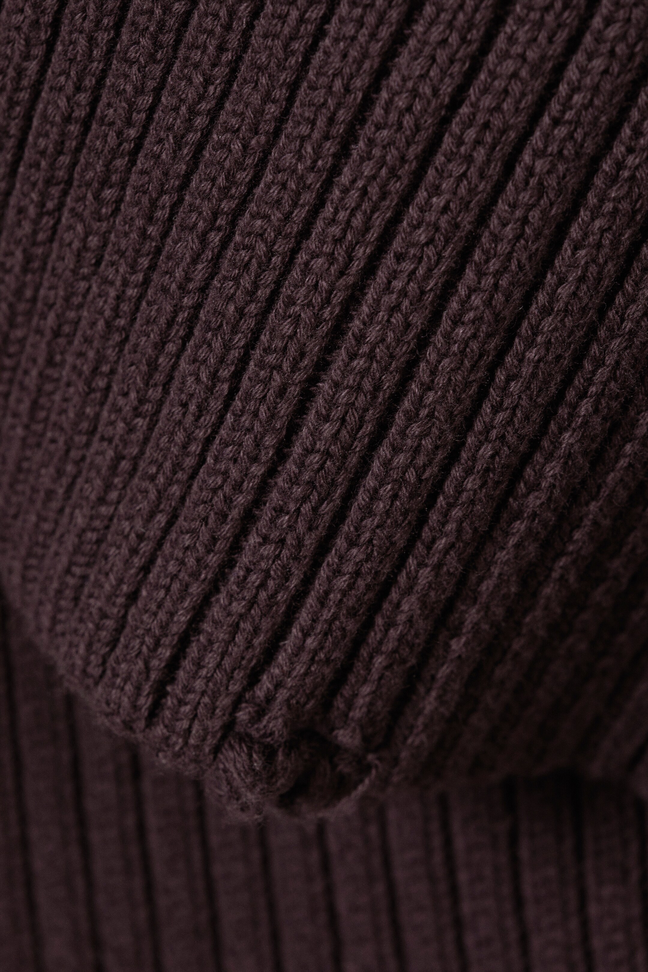 Agrandir l'image: Pull ample en coton côtelé - Dark Mauve - HOMME | H&M CH 2