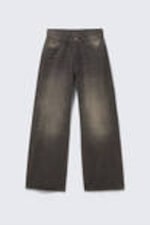 Mustard Black - Schwarz - Looser – Weite Jeans mit normaler Taille - 4