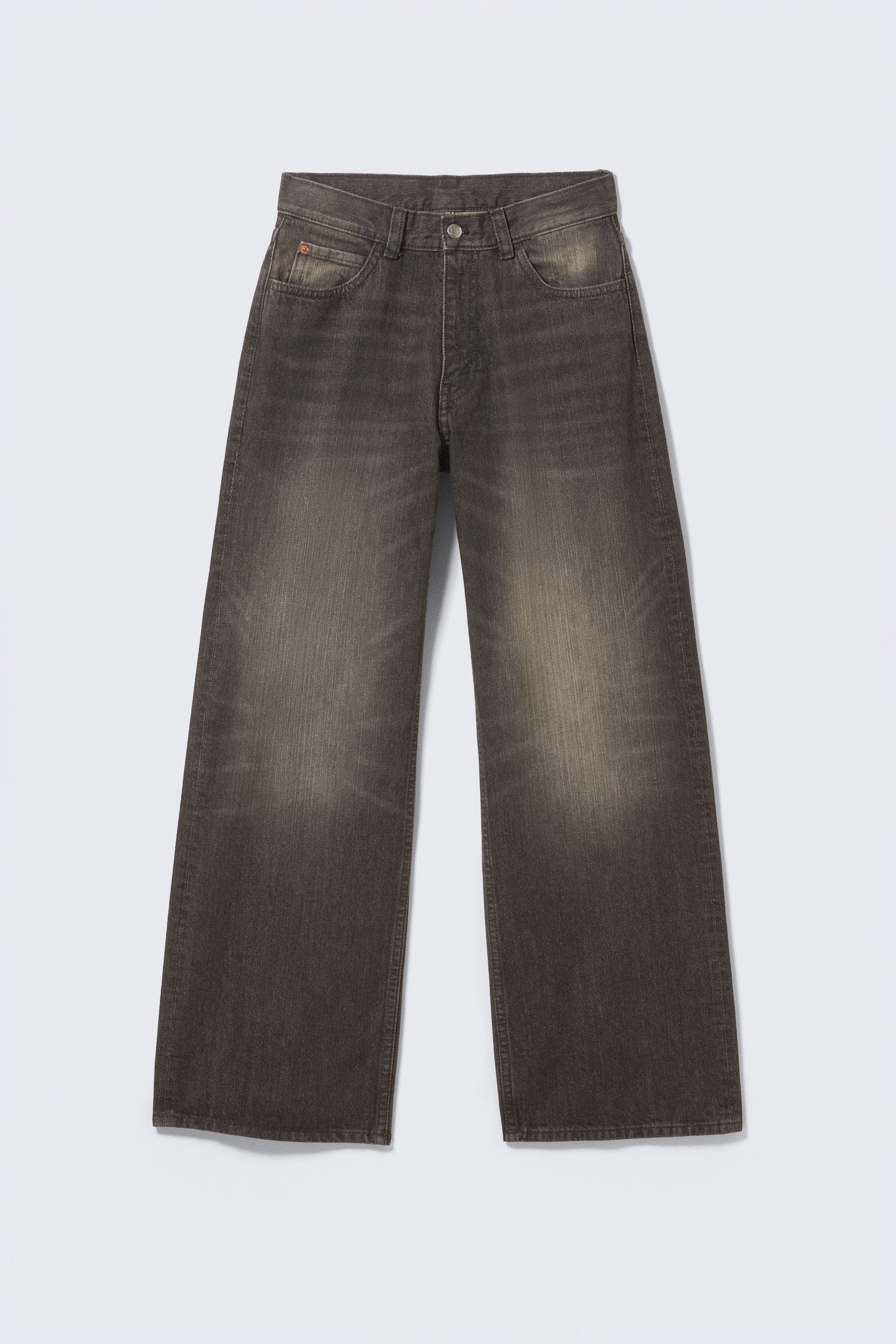 Mustard Black - Schwarz - Looser – Weite Jeans mit normaler Taille - 7