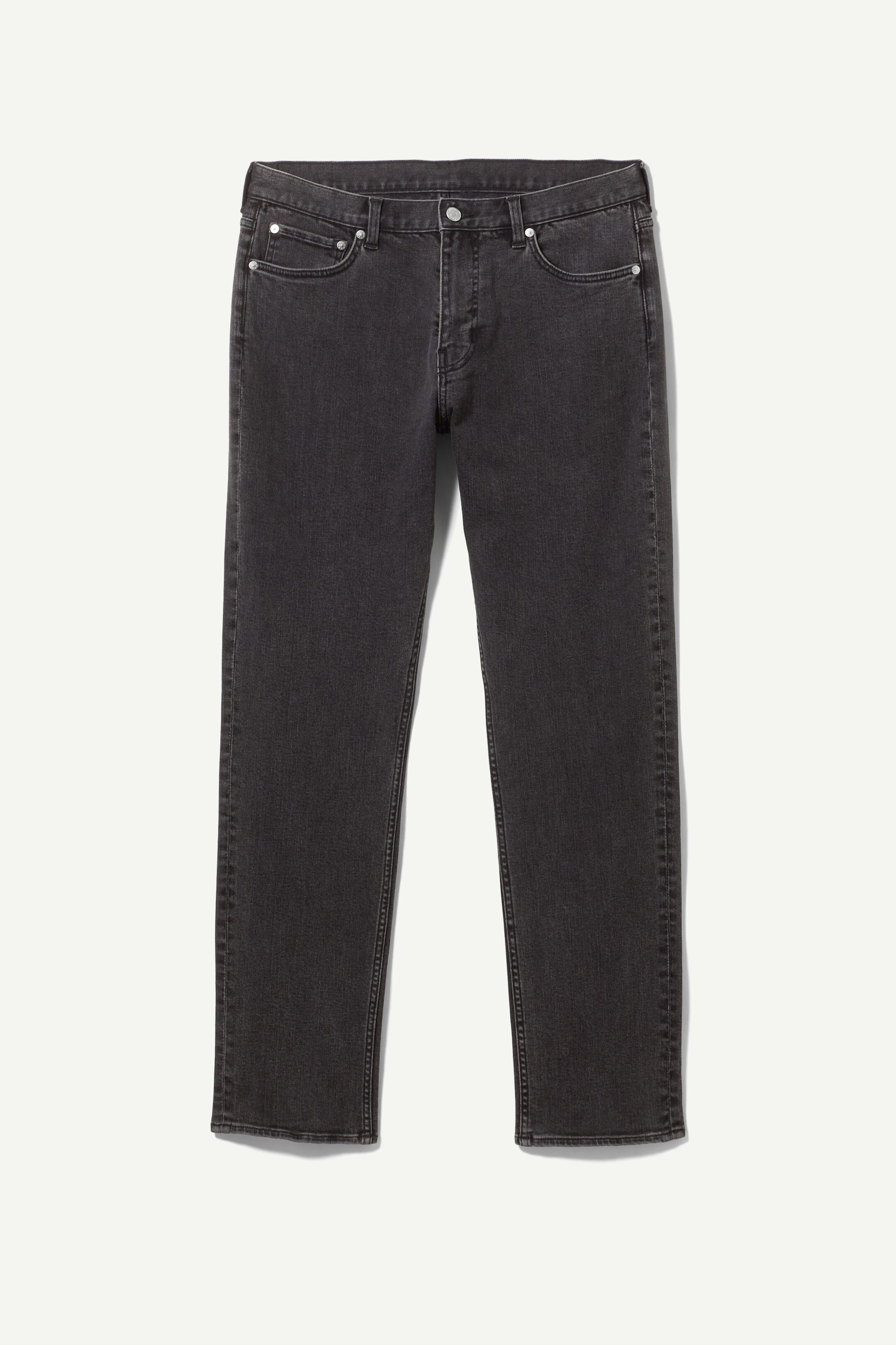 Soft black - Easy Regular Straight Jeans - 0