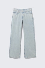 Snow Blue - Hellblau - Ample Low Waist Loose Wide Leg Jeans - 5