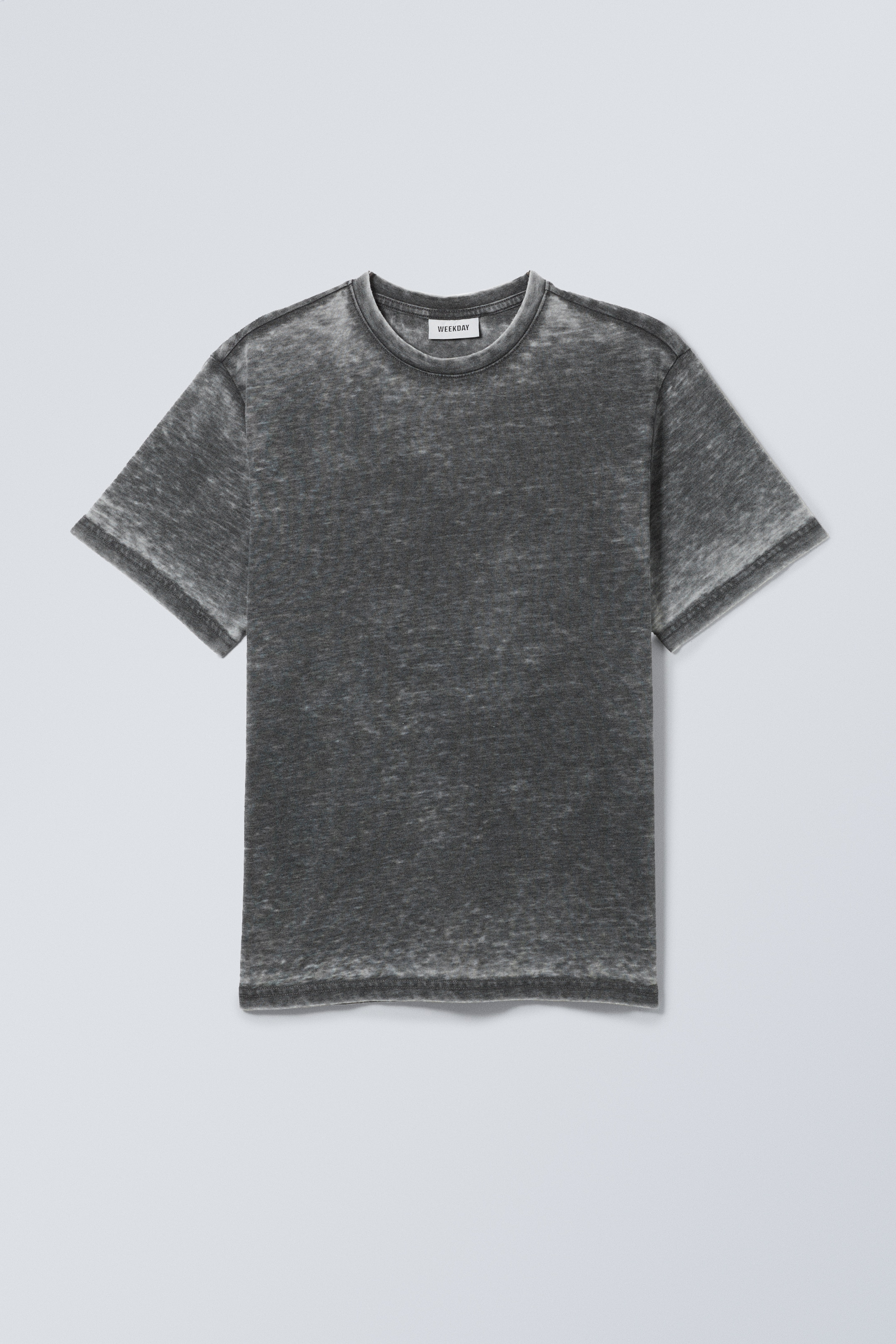 Ingrandisci l'immagine: Washed Boxy T-shirt - Washed Dark Grey - UOMO | H&M CH 1