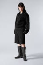 Black Rinse - Black - Relaxed Fit Denim Jacket - 4