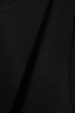 Transparentes Schwarz - Transparentes Longsleeve mit U-Boot-Ausschnitt - 4