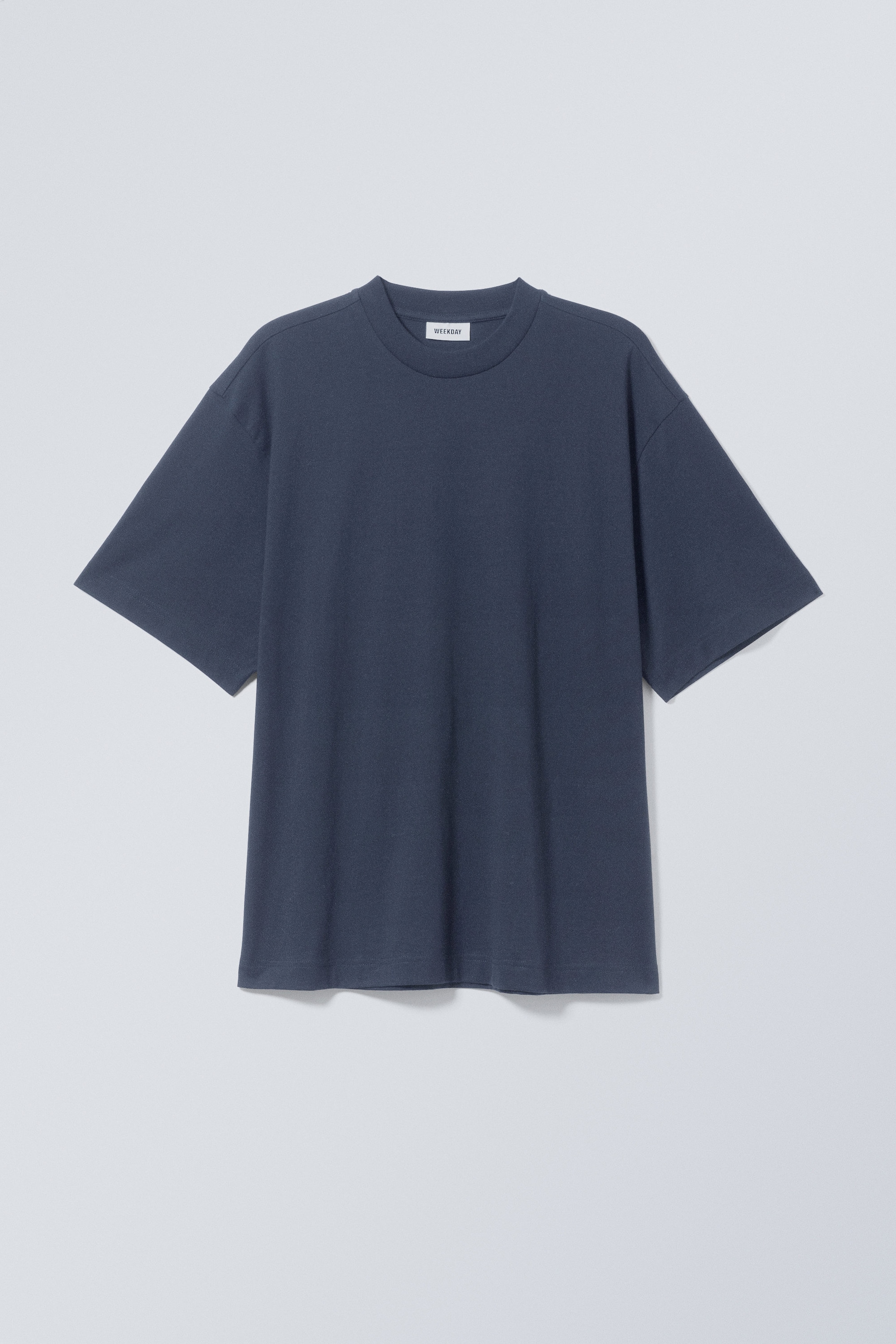 Dark Blue - Oversized T-shirt - 1