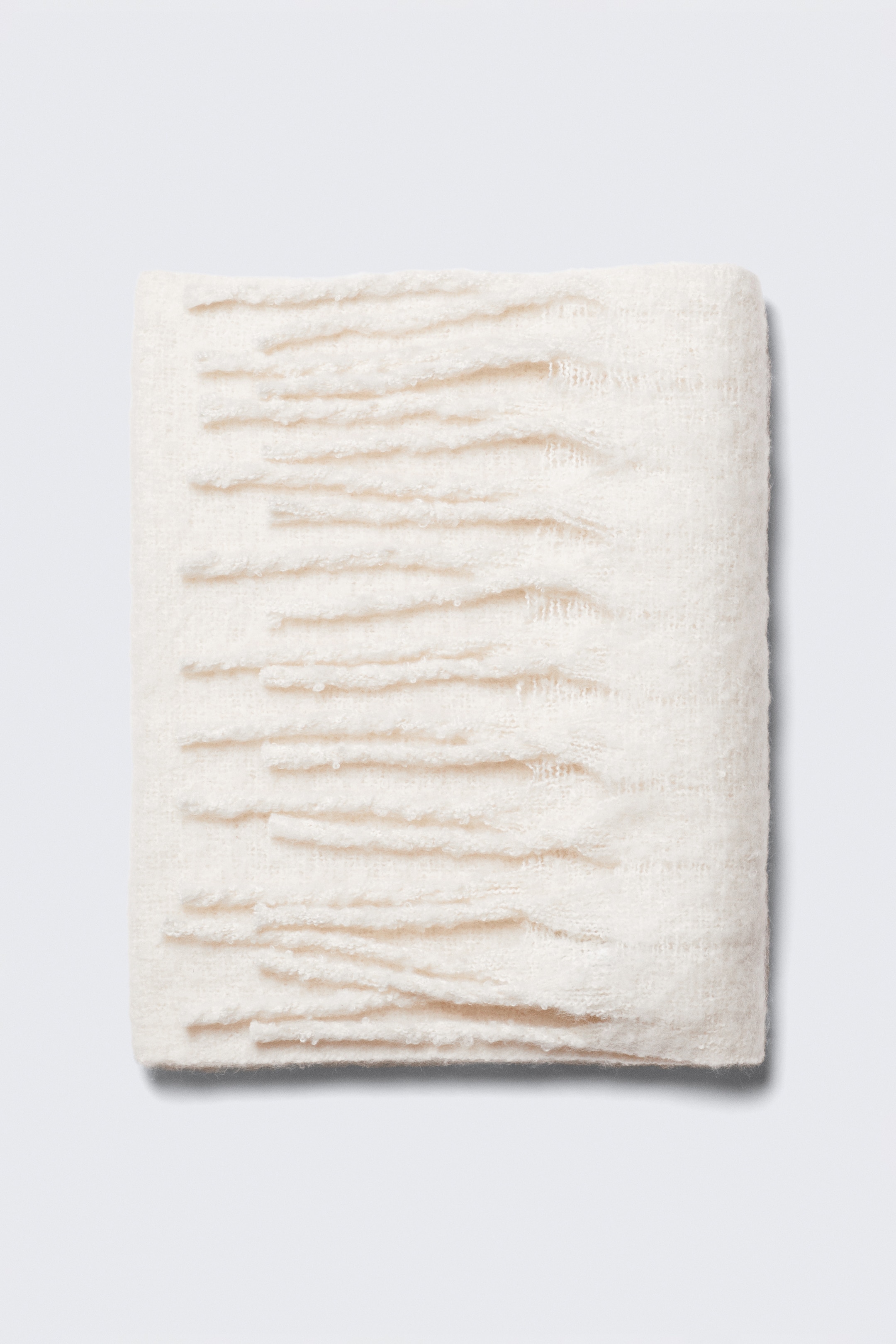 Visualizza immagine più grande: Sciarpa con frange - Bianco - DONNA | H&M IT 1