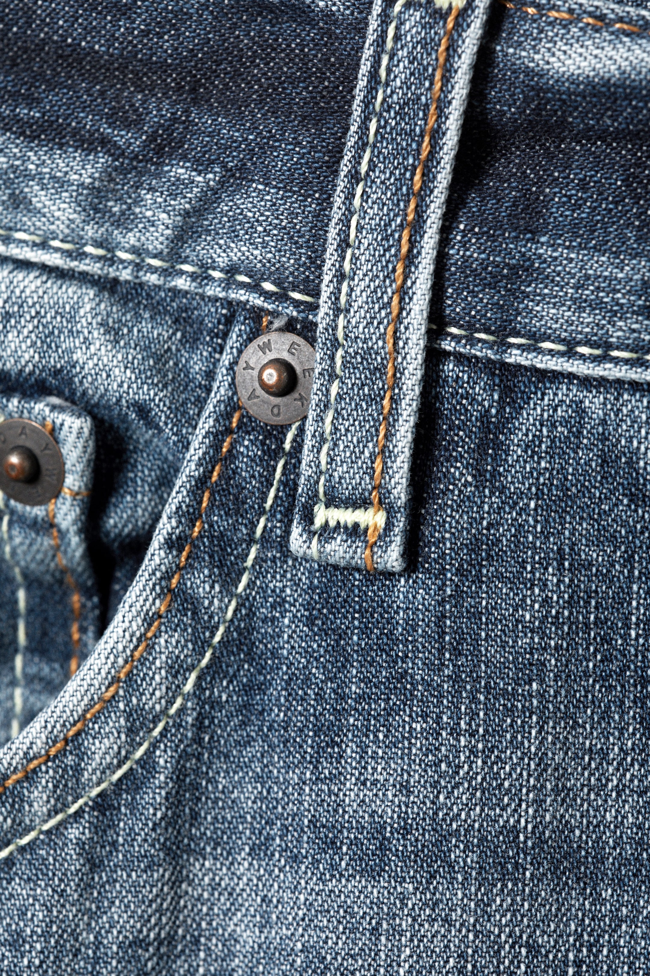 Board Blue - Medium Blue - Meteor Low Rise Relaxed Straight Leg Jeans - 7