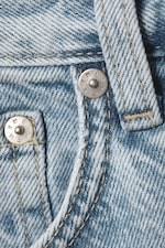 Cold Blue - Space Mid Rise Relaxed Straight Jeans - 1