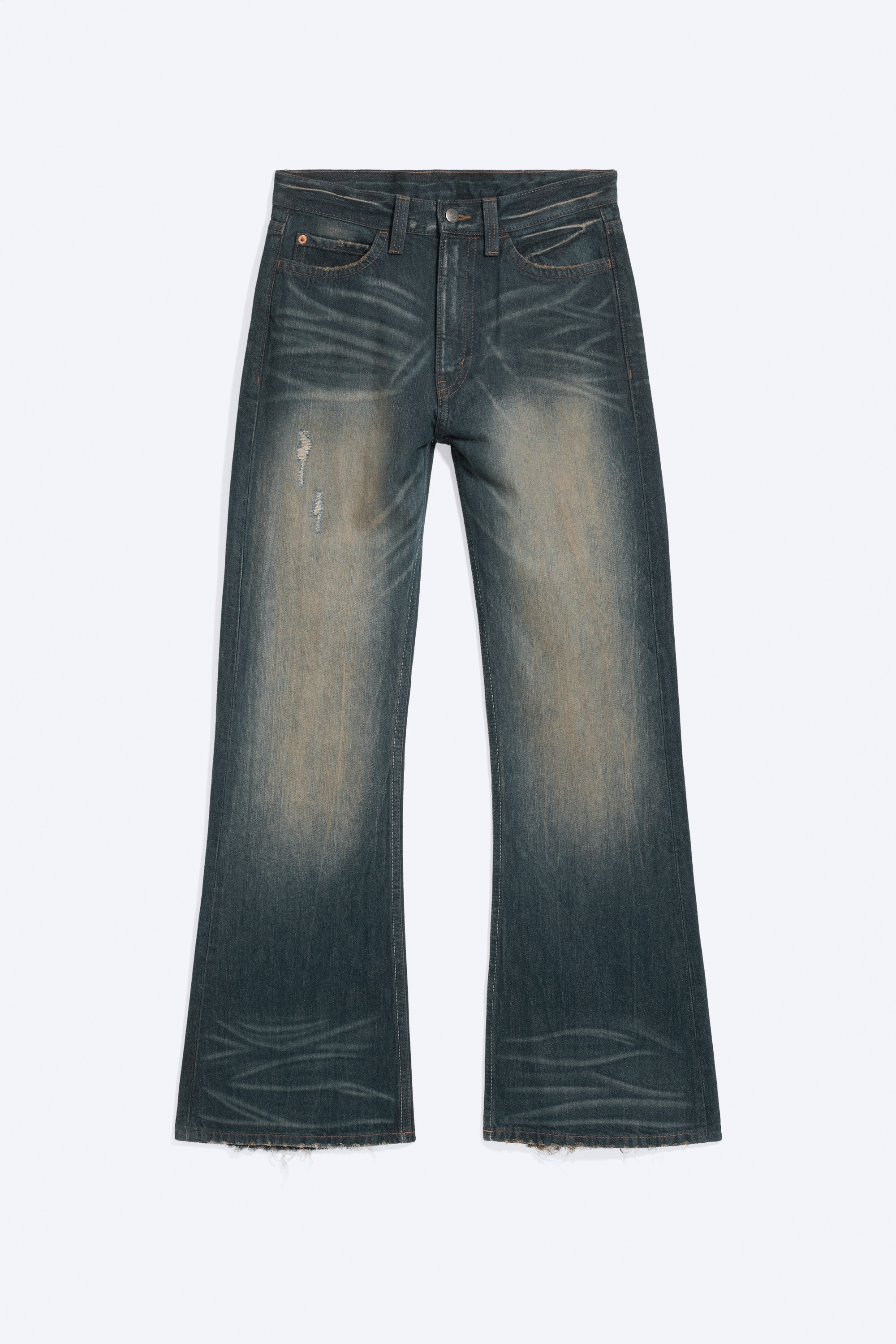 Dżinsy Boo Bootleg Low Rise Regular Bootcut - Morbid Blue - Dark Blue/Hazy Blue - Medium Blue