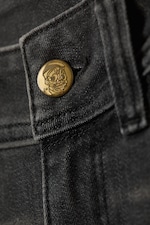 Mustard Black - Black - FLARE LOW RISE FLARED SKINNY JEANS - 5