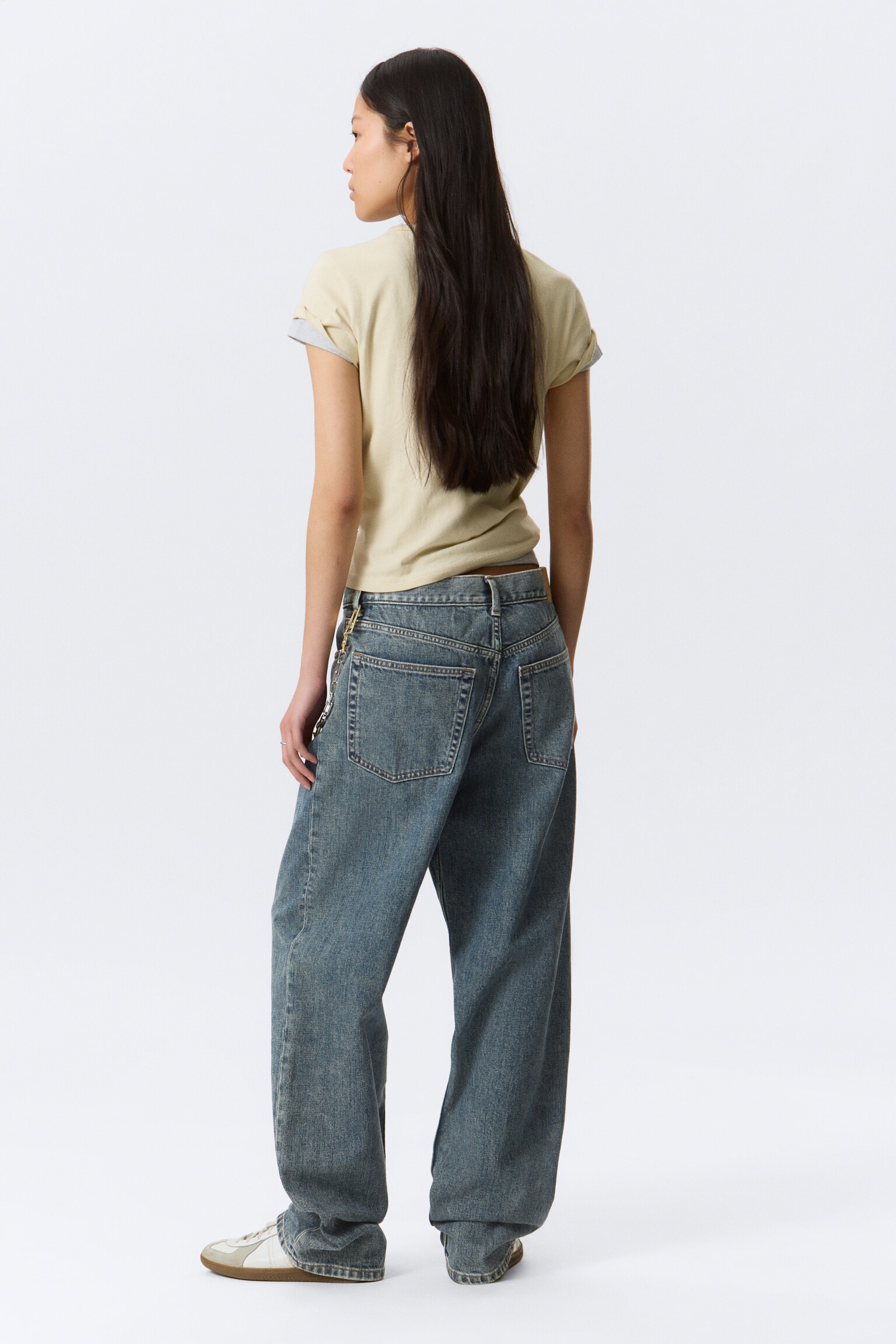 Galaxy Mid Rise Loose Straight Leg Jeans - Second Blue - Blue/Gloria Blue - Medium Blue/Blue Rinse – Donkerblauw/2000 Blue - Medium Blue/Tuned Black – Zwart/Port Blue - Lichtblauw/Deep Sea Blue - Dark Blue/90s Blue - Middelblauw/Canyon Grey – Middelgrijs/Blue Fade - Medium Blue/Brick Blue - Light Blue - 7