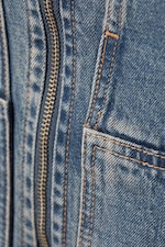 Steel Blue - Workwear Denim Zip Vest - 1