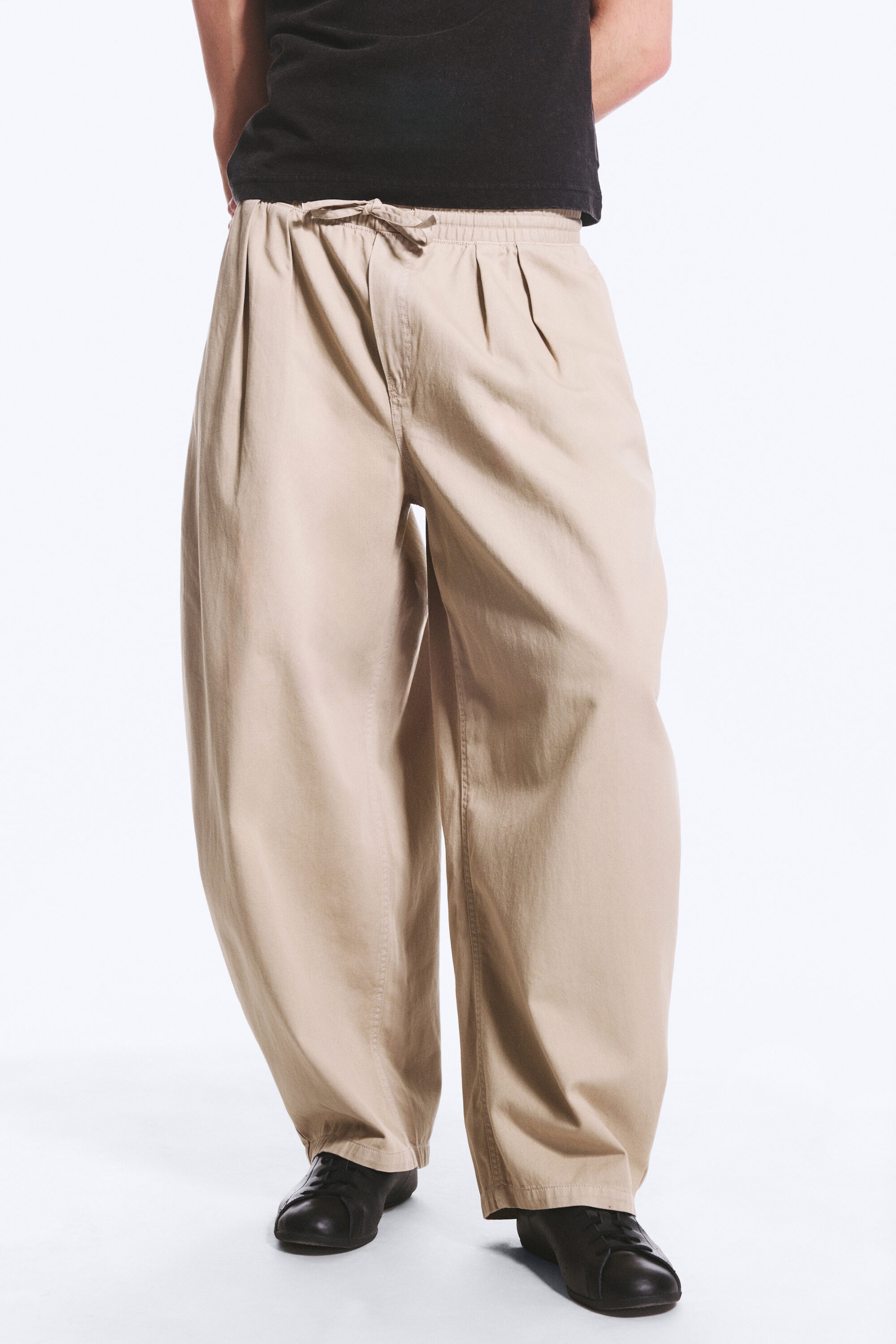 Dimmig beige - Cocoon pull-on-byxor - 2