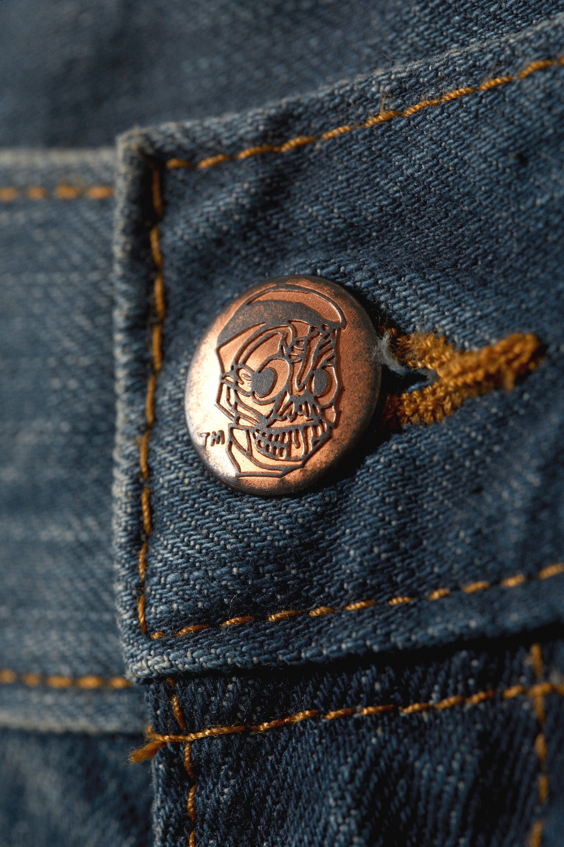 Tide Blue - Bleu foncé - Jean large ample taille standard Rad Super - 5