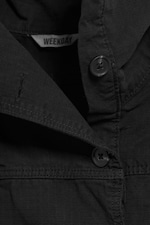 Black - Funnel neck top - 1