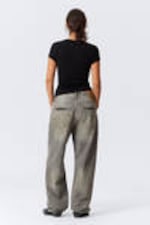 Canyon Grey - Medium Grey - Galaxy Loose Straight Leg Jeans - 15
