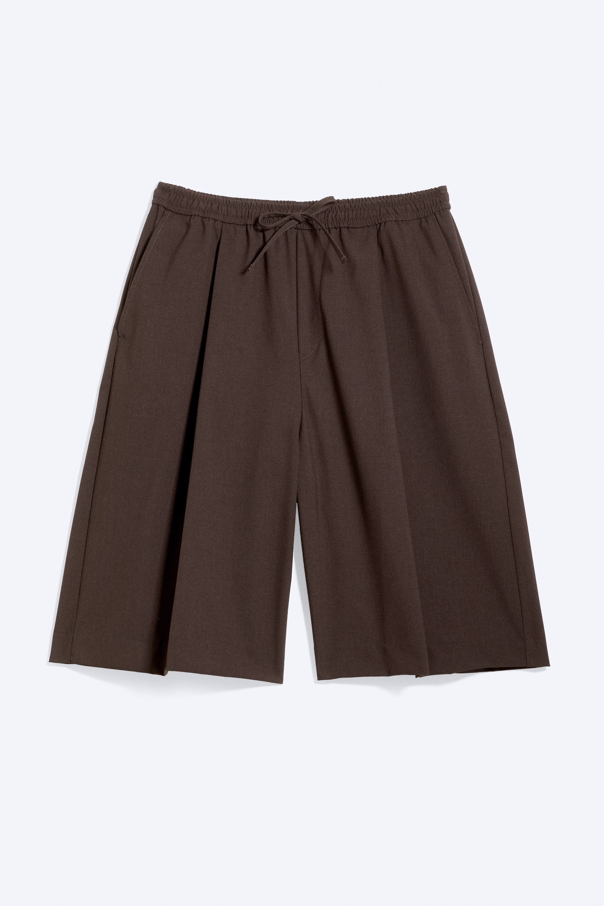 Shorts sartoriali a vita media