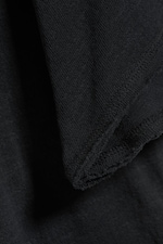 Dark Grey - Cropped Hooded Bolero - 5