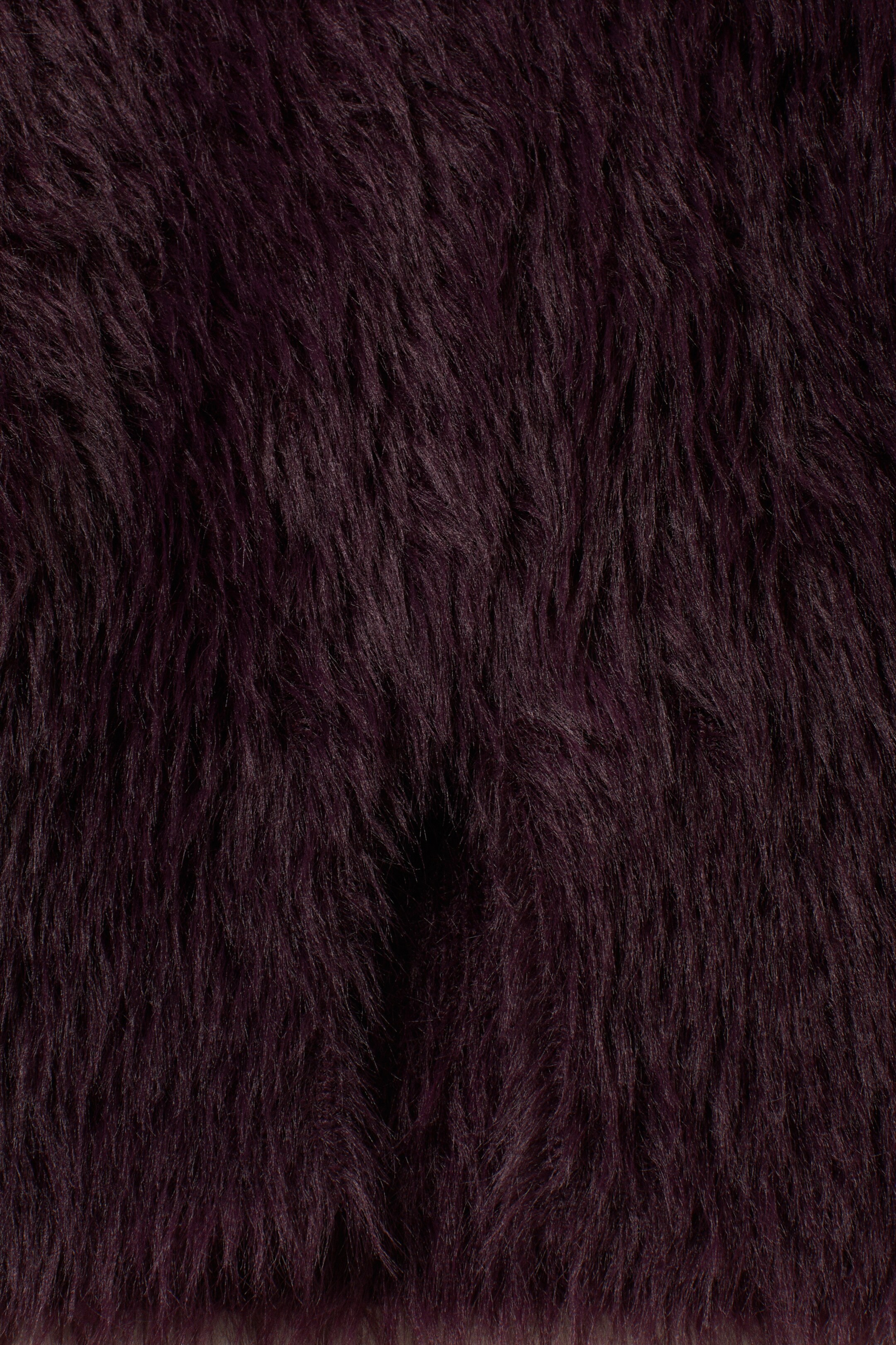 Se større billede: Fluffy Striktrøje - Mørk blomme - DAME | H&M DK 5