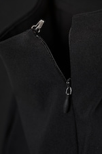 Schwarz - Bootcut-Hose mit niedrigem Bund - 1
