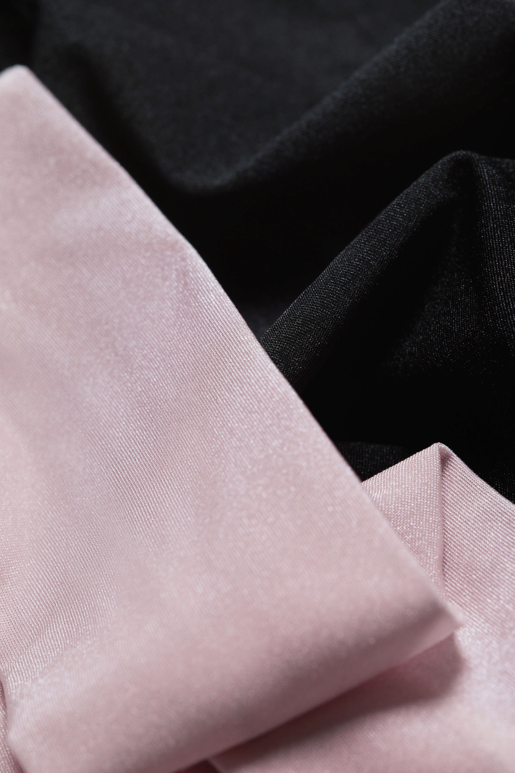 Pink & Black - 2-pack Sheer Headbands - 1