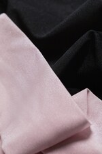 Roze en zwart - 2-pack doorschijnende hoofdbanden - 1