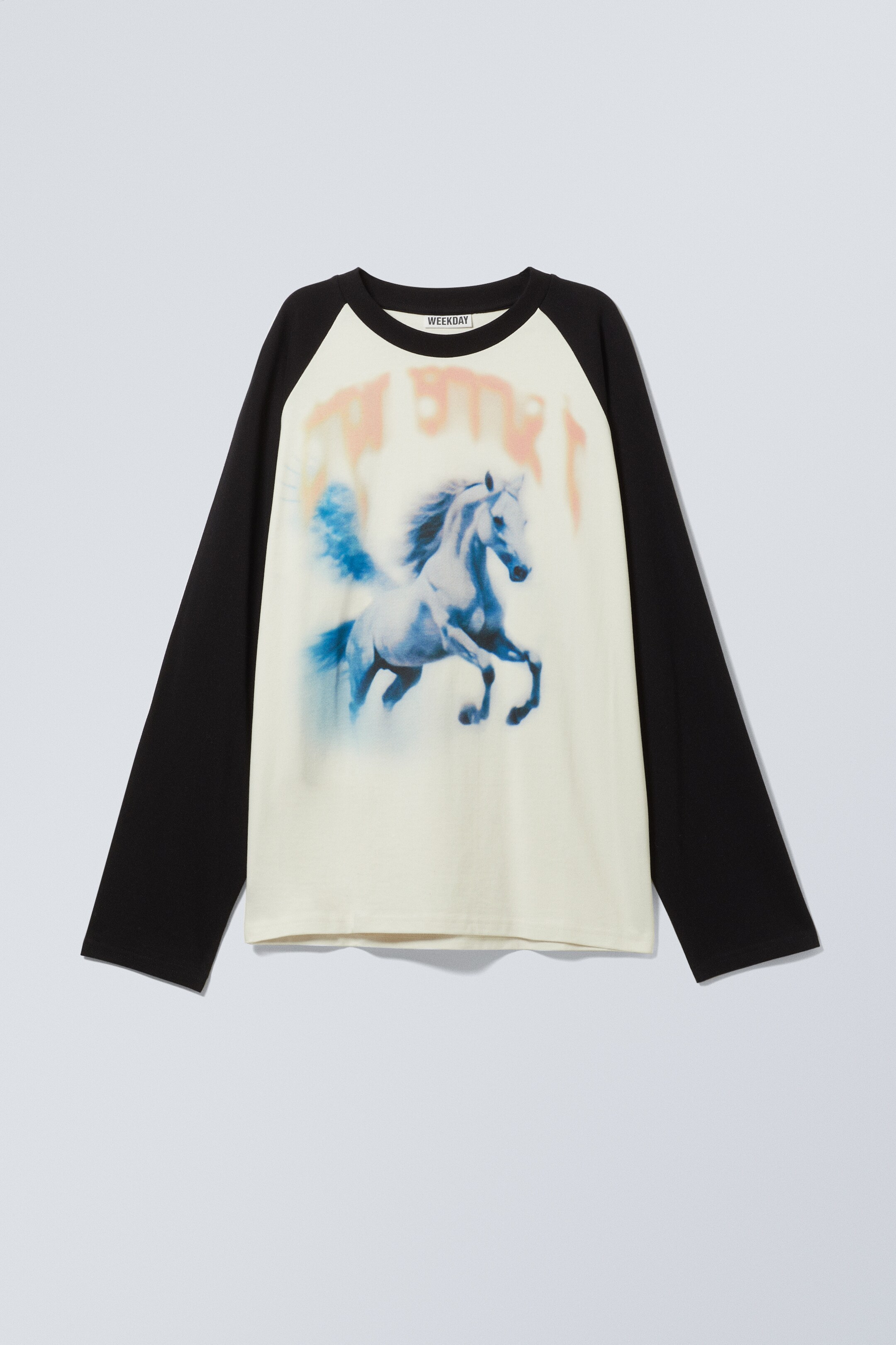 Visa större bild: Great långärmad boxig raglan t-shirt - Free Rider - HERR | H&M SE 1