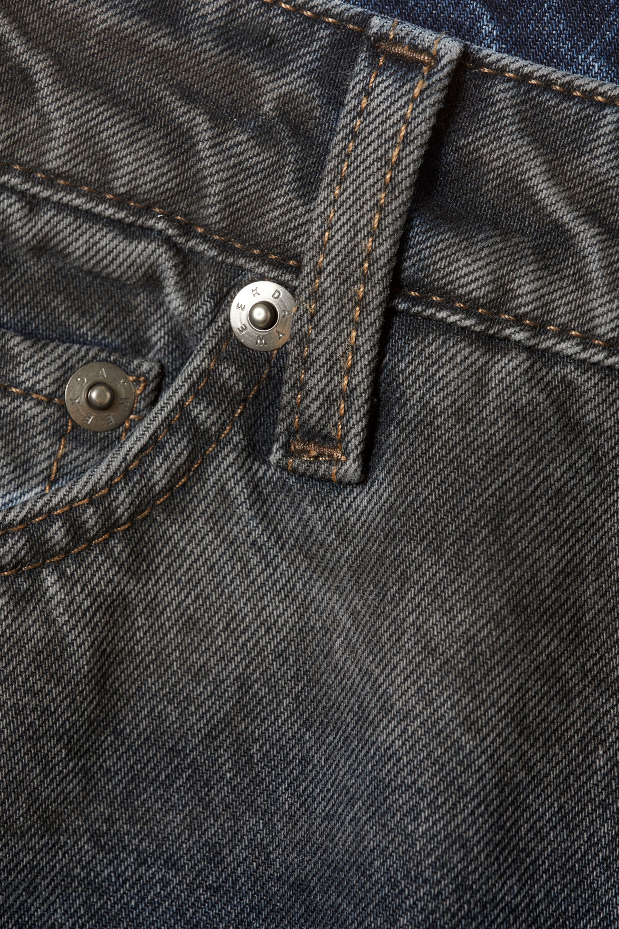 Mud Blue - Ample Low Loose Muddy Jeans - 2