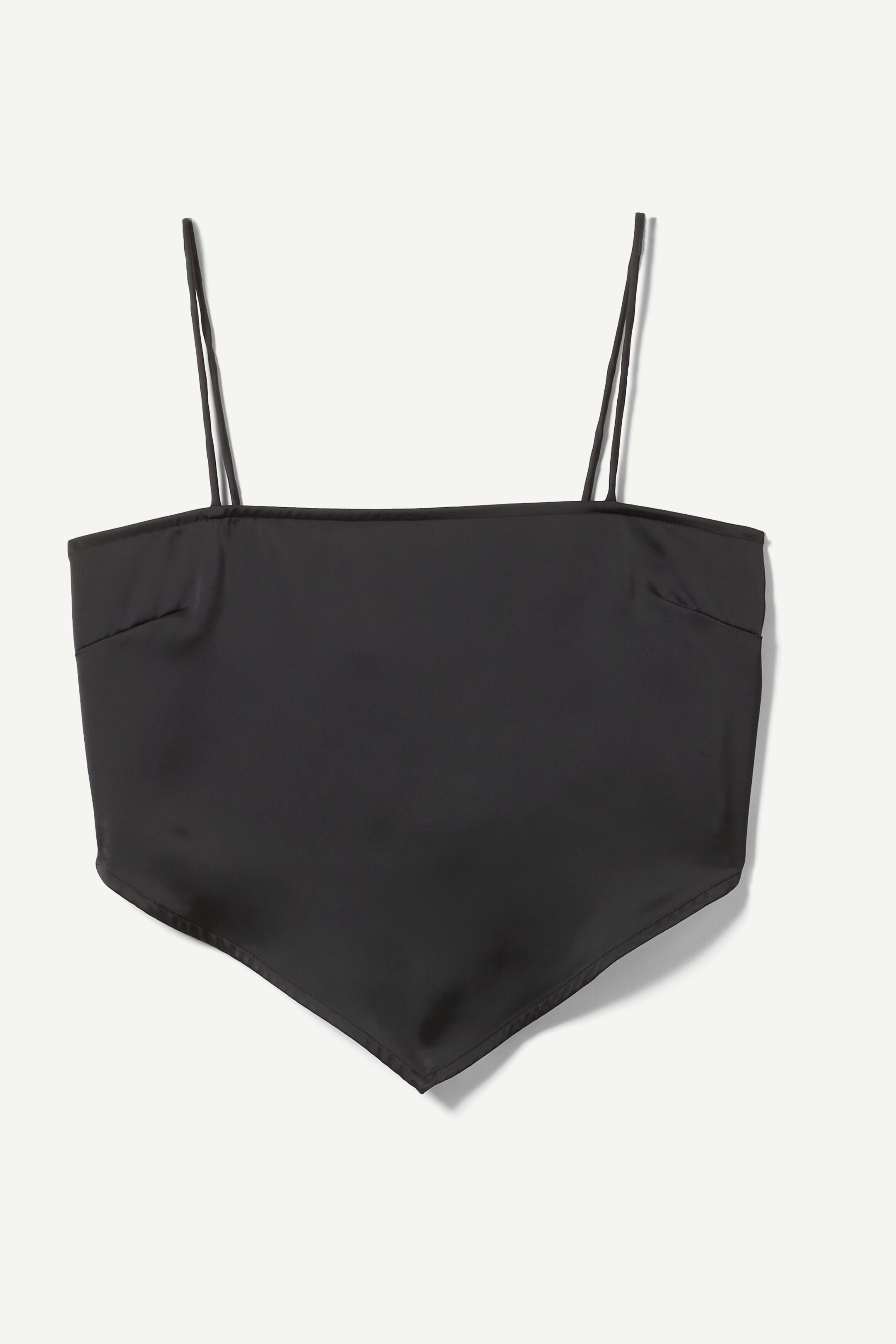 Black - Armelle Scarf Top - 0
