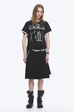 Off-black - Yungblud Printed Ringer Tee - 0