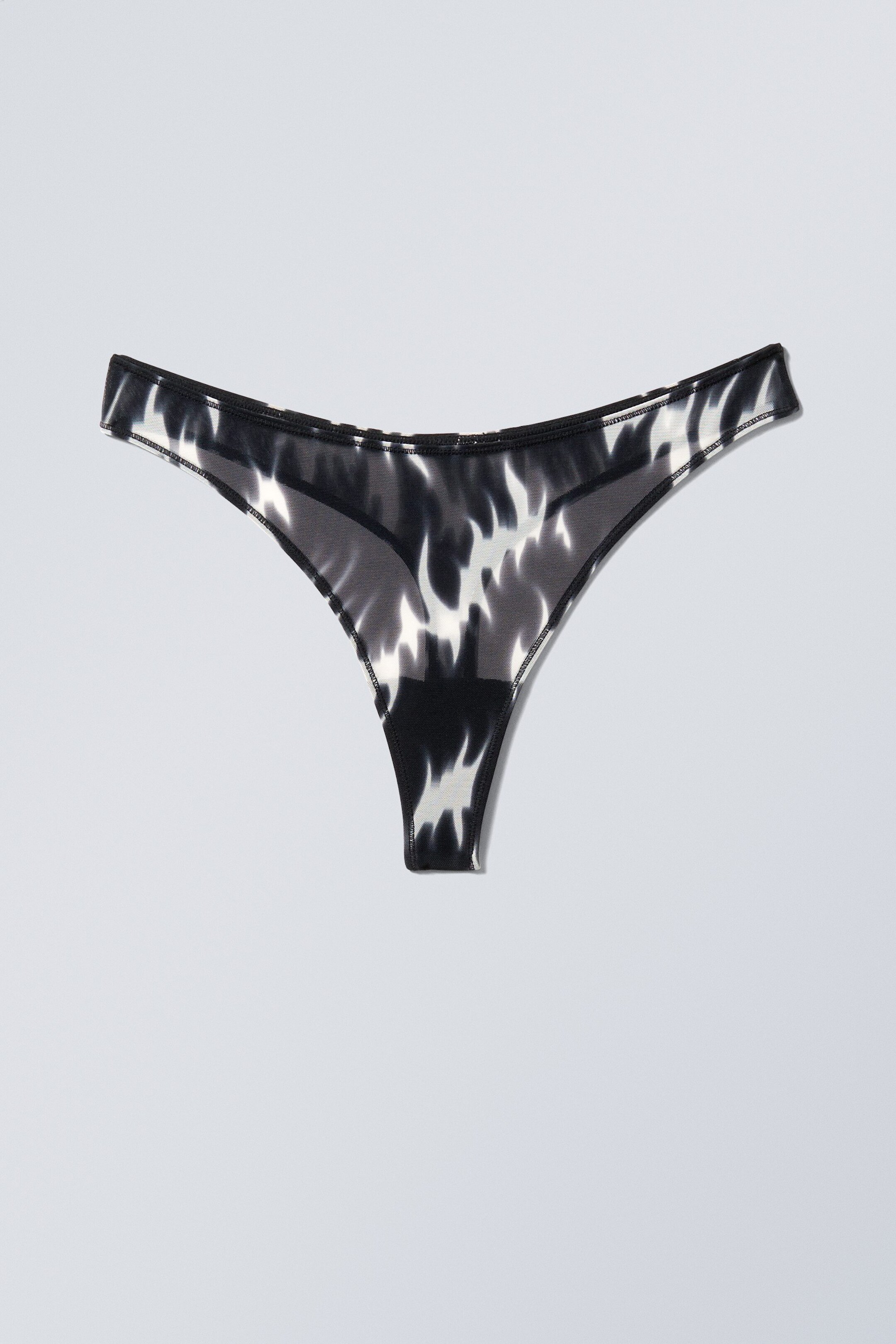 Wazig - Sam string met print - 0