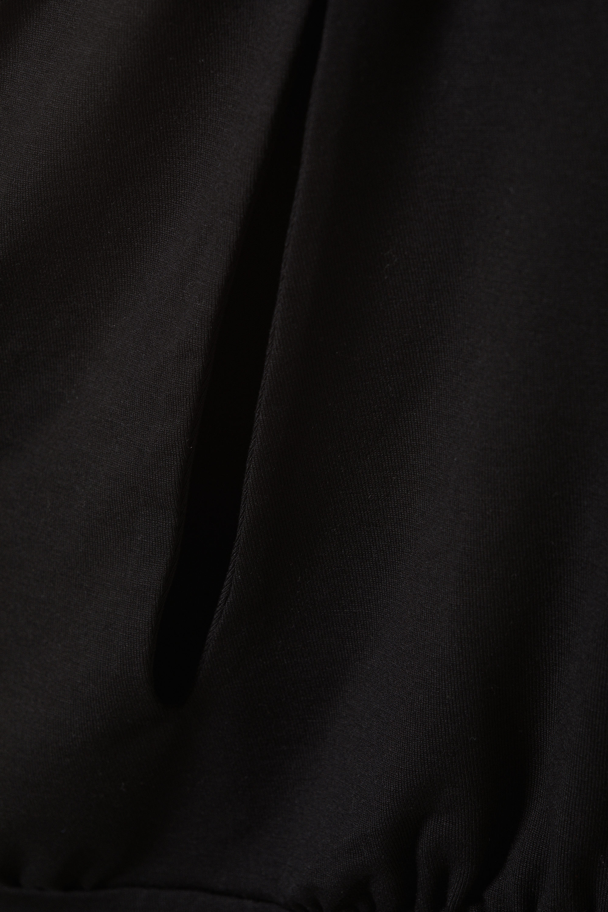 Black - One-shoulder cut-out top - 5