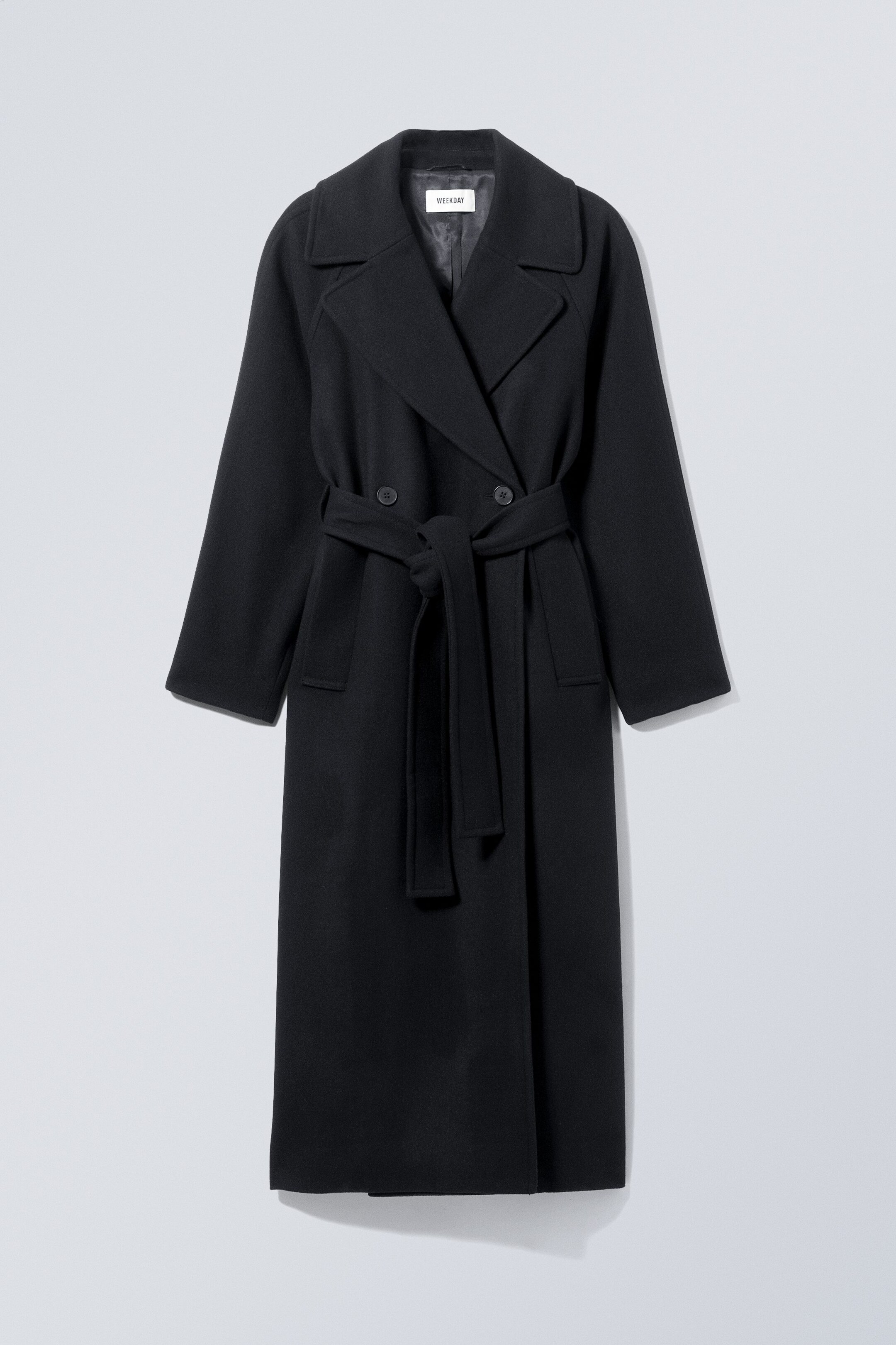 Grösseres Bild ansehen: Kia – Oversized-Mantel aus Wollmischung - Dunkelblau - DAMEN | H&M CH 1