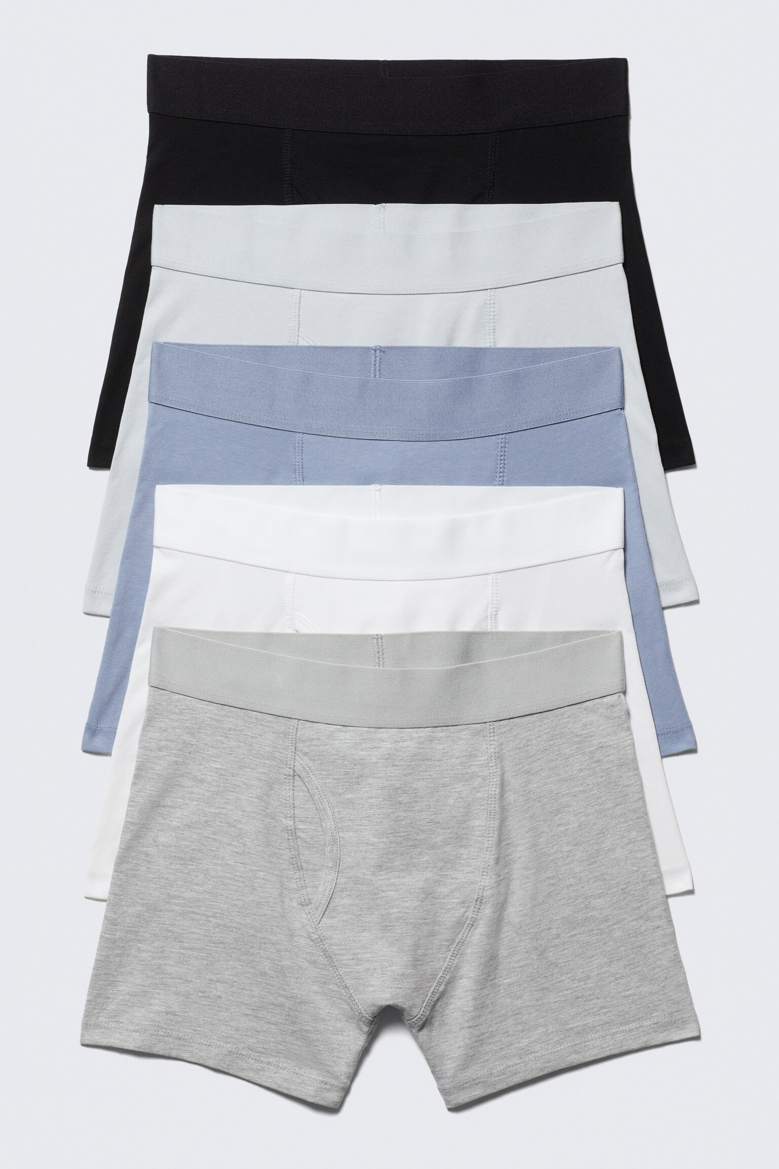 Lot de 5 boxers - Noir/gris/bleu/blanc/Noir/Bleu/Blanc/Gris/Noir/Noir/Beige/Vert/Blanc/Blanc/Noir/Marron/Vert/Noir Vert Blanc/Noir/vert/blanc/gris/rouge