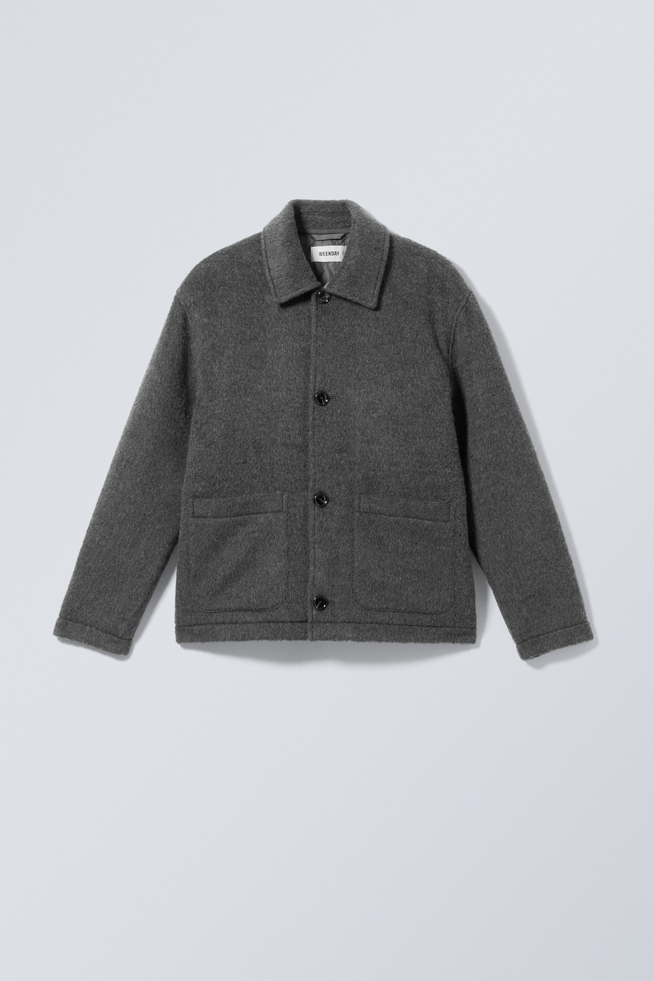 Dunkelgrau - Wolljacke Rory - 1