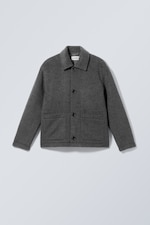 Dunkelgrau - Wolljacke Rory - 0