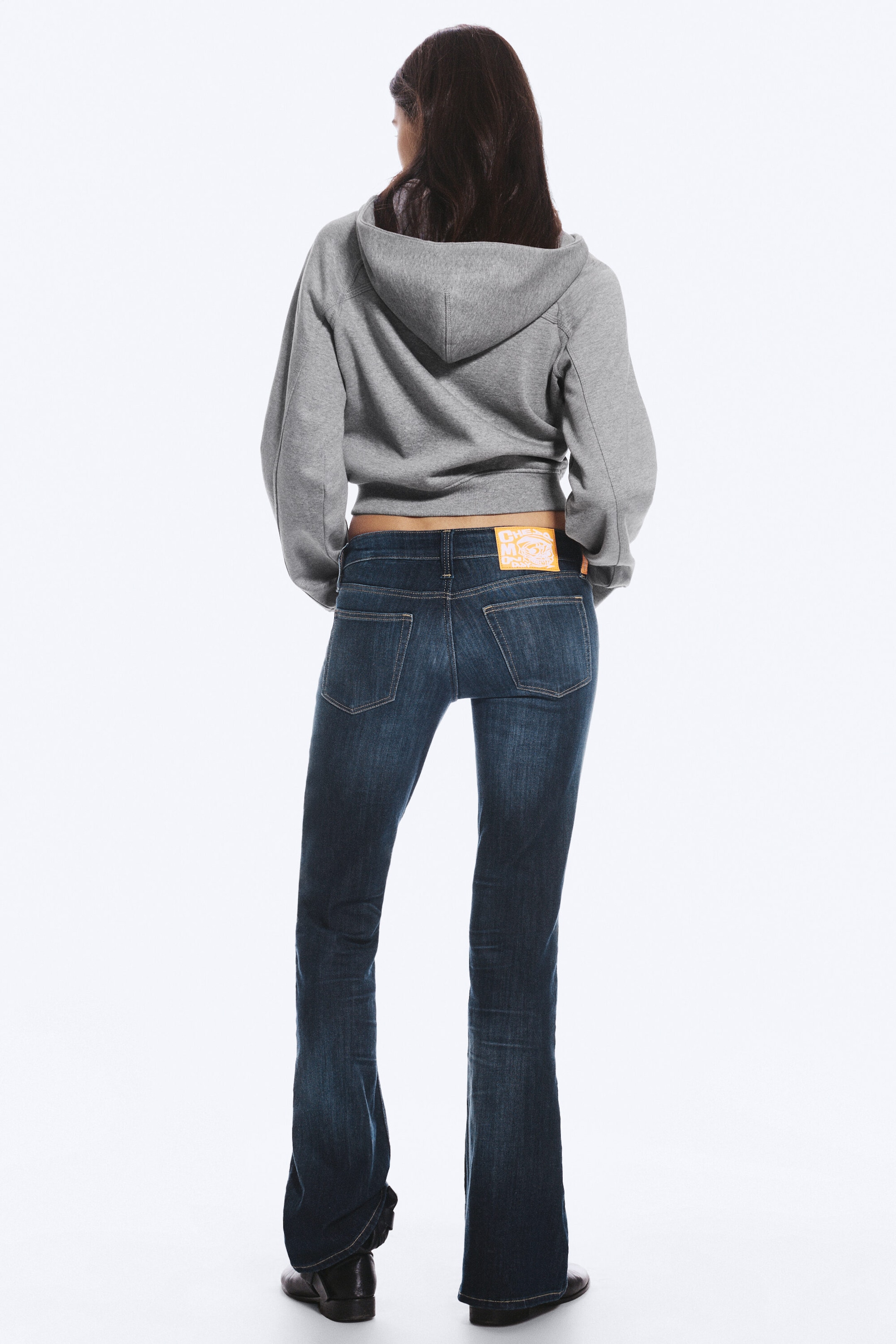 Star Blue - Dark Blue - Booty Bei Low Rise Skinny Bootcut Jeans - 4