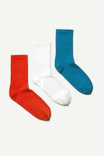 Red white blue - 3-pack Sport Socks - 0