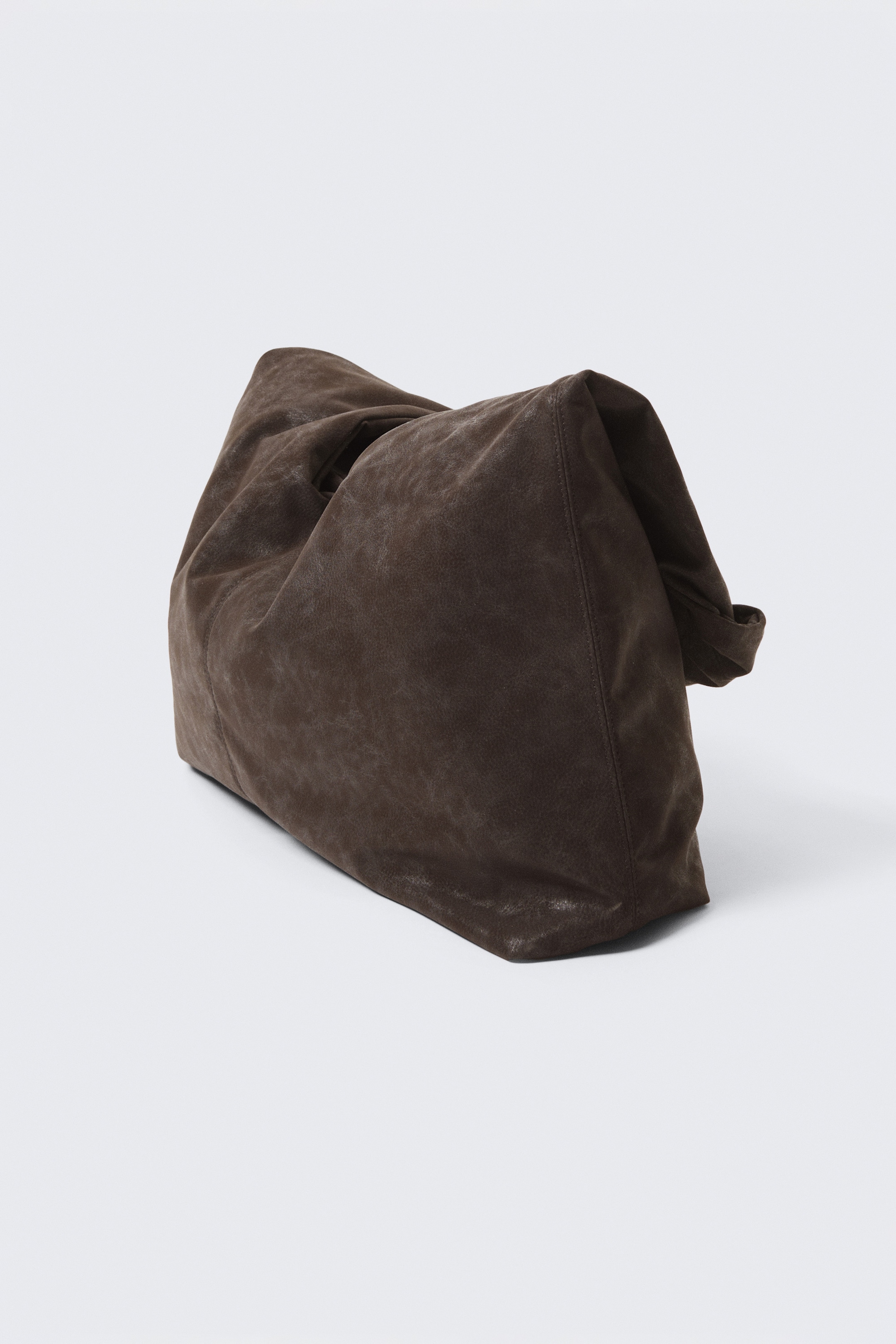 Visualizza immagine più grande: Borsa a spalla in similpelle - Marrone scuro - DONNA | H&M IT 2