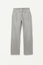 Summer grey - Voyage Jeans mit hohem Bund und geradem Bein - 0