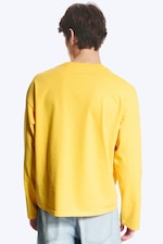 Gelb - Boxy Longsleeve mit lockerer Passform - 2