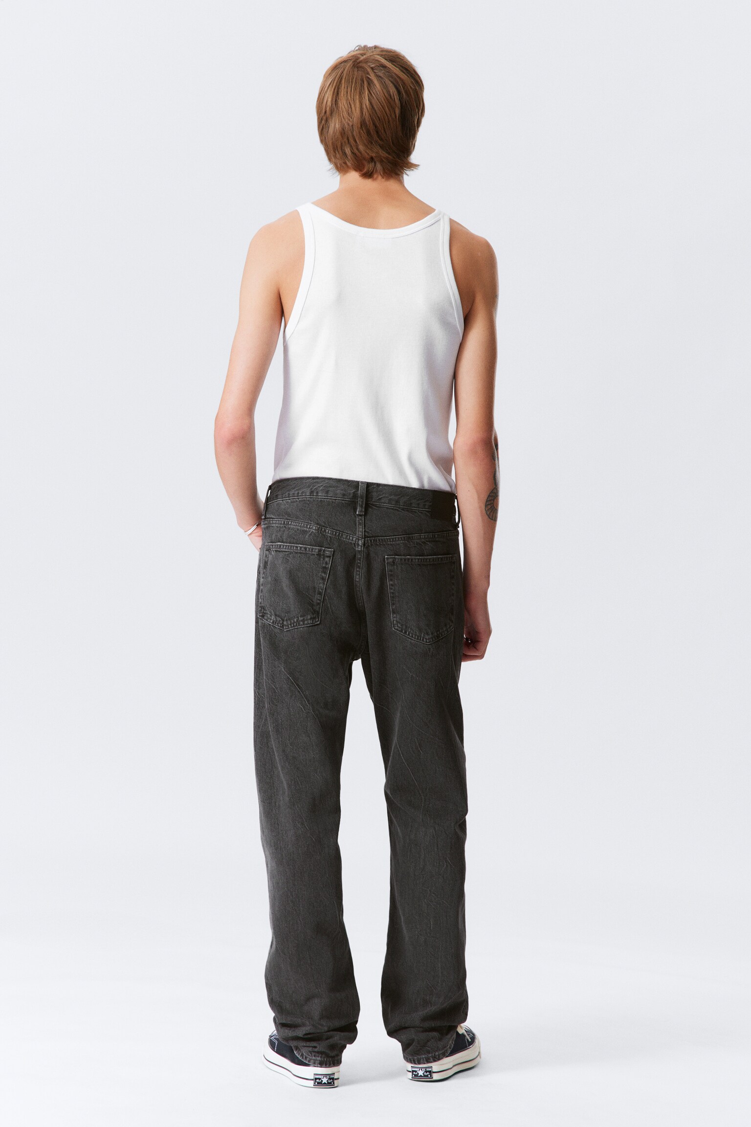 Space Relaxed Straight Leg Jeans - Risso Black - Black/Morning Blue - Dark Blue/Tuned Black - Black/Iron Blue/2000 Blue - Medium Blue/Second Blue - Medium Blue/Blue Stream - Medium Blue/Aeon Blue - Light Blue/Obsidian Black - Black - 5