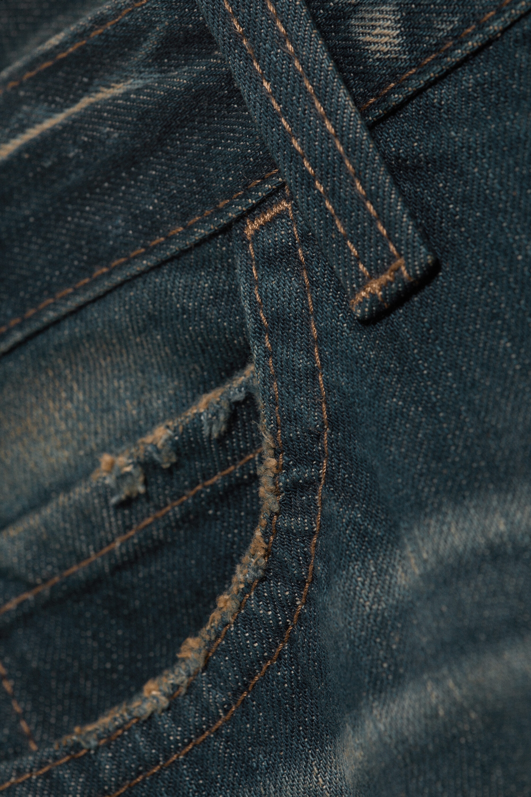 Morbid Blue - Dark Blue - Boo Bootleg Low Waist Regular Bootcut Jeans - 2