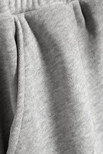 Light Dusty Grey Melange - Loose Terry Shorts - 5